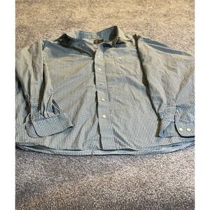 Ariat Mens Button Up Shirt Cactus All Over Print Western Beckett Size XL